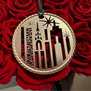 David Yurman Gold Skyline Ornament 2024